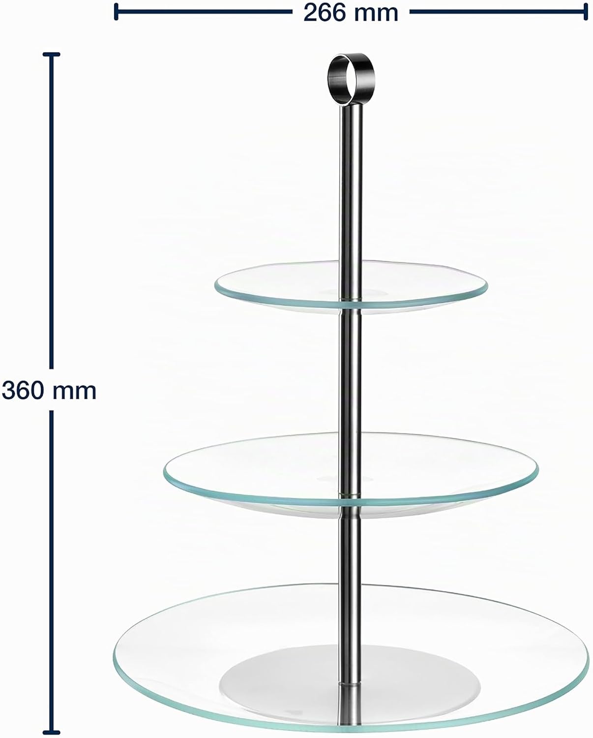 Etagere Cena 3-teilig, 3tlg. Set 36cm