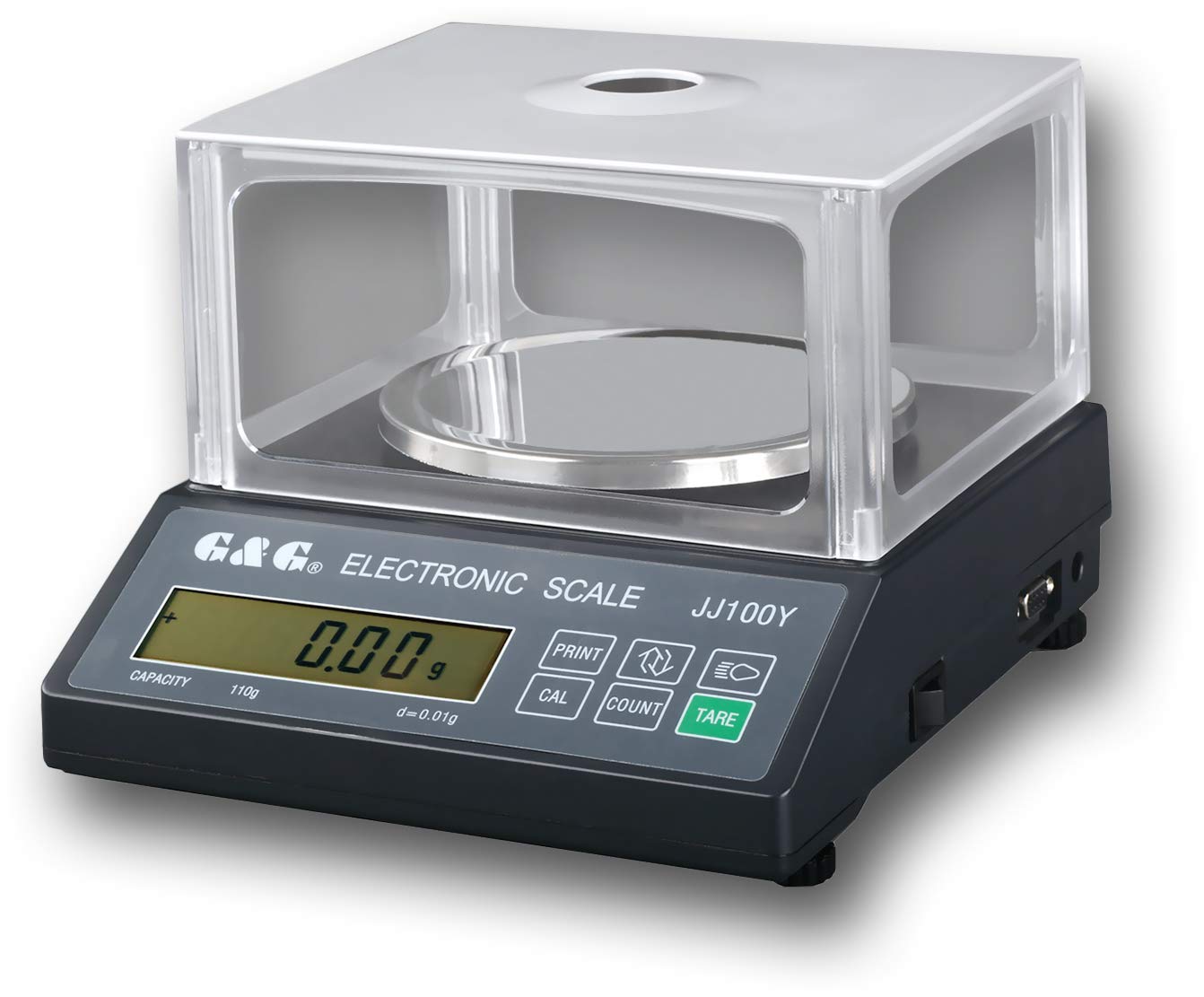 Präzisionslaborwaage JJ1000Y bis 1000g (0,01g genau), JJ1000Y: 1000g / 0,01g