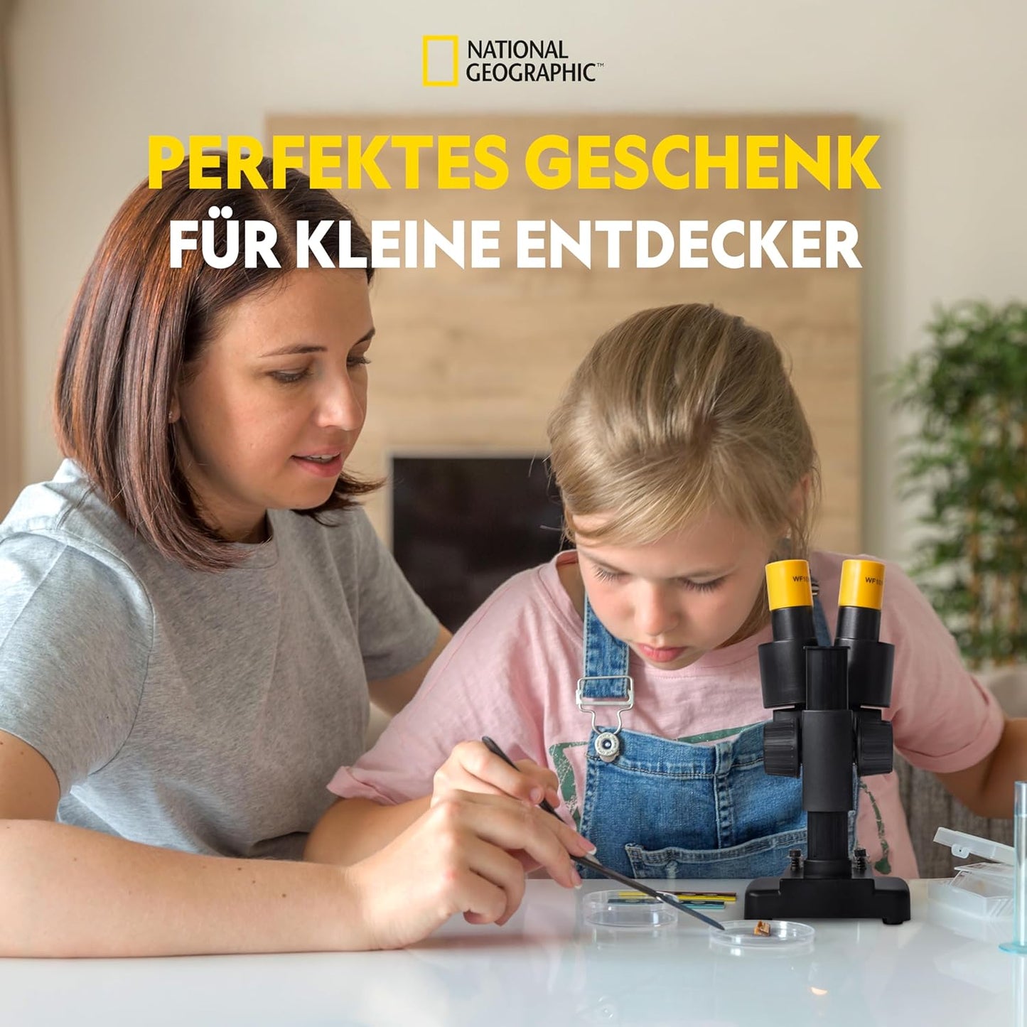 Stereo 3D Mikroskop mit 20x Vergrösserung