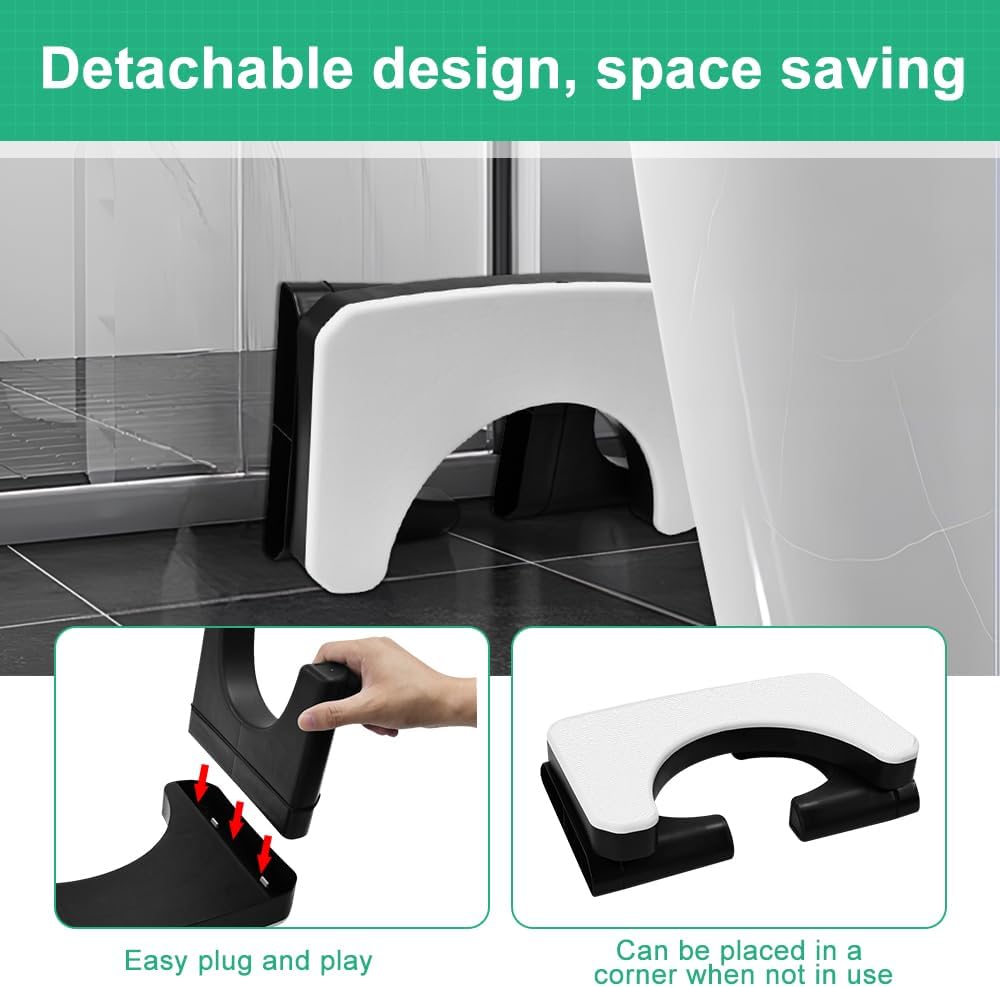 Klappbarer Toilettenhocker