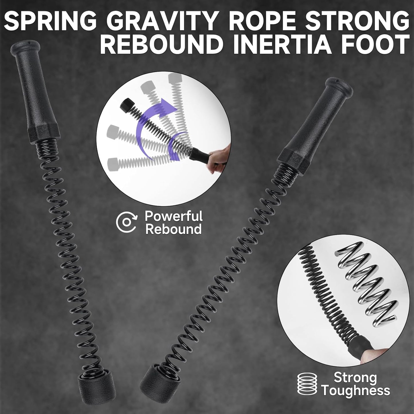 2er-Pack Tragbare Battle Ropes für Ganzkörpertraining