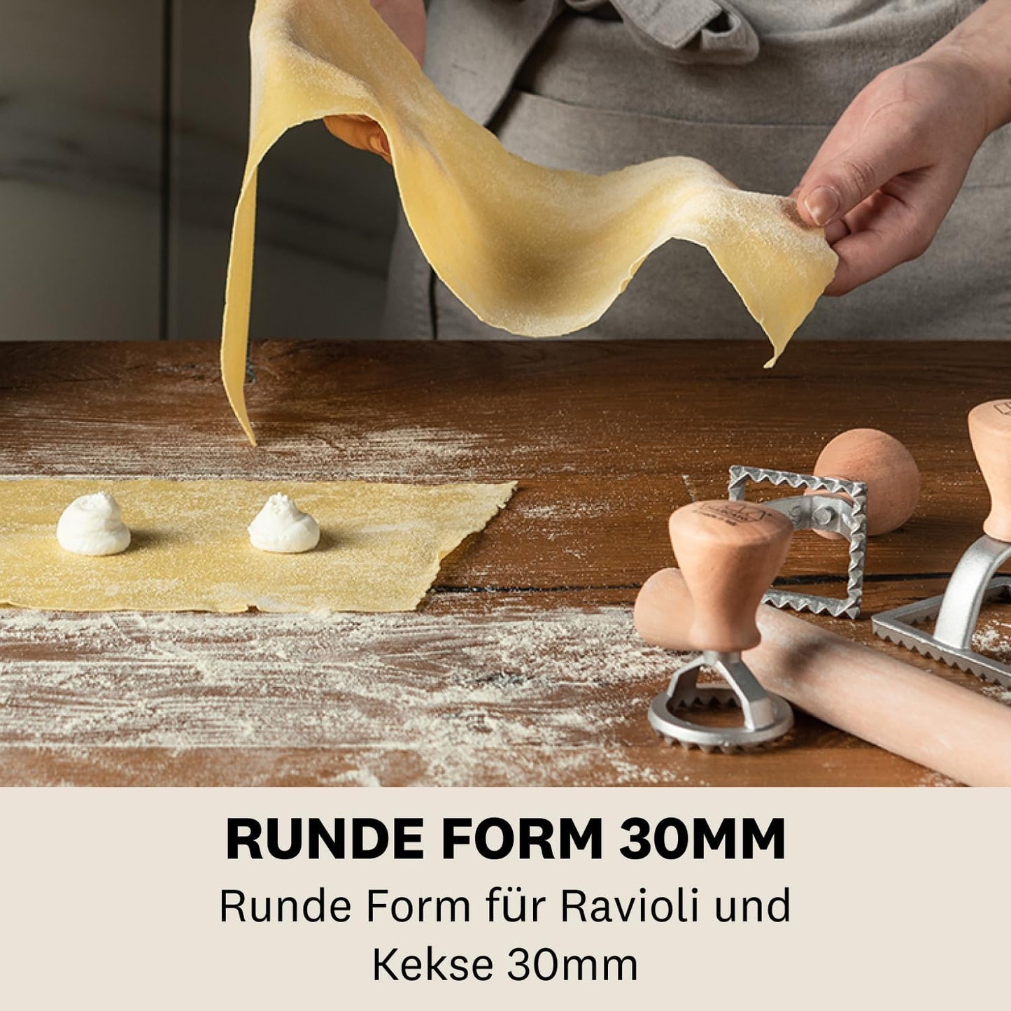 Ravioli- und Plätzchenausstecher