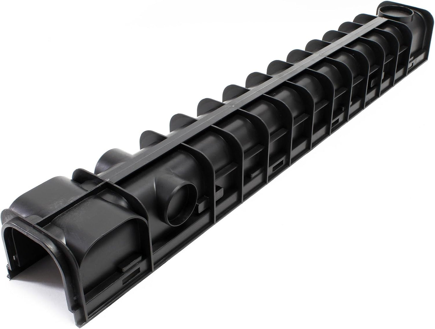 Entwässerungsrinne mit Gusseisenrost, Gusseisen 2x 1 m, 12,5 t