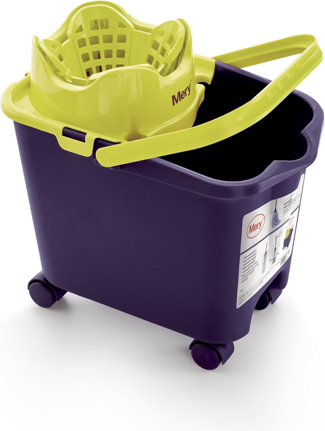Mop-Eimer mit Rollen