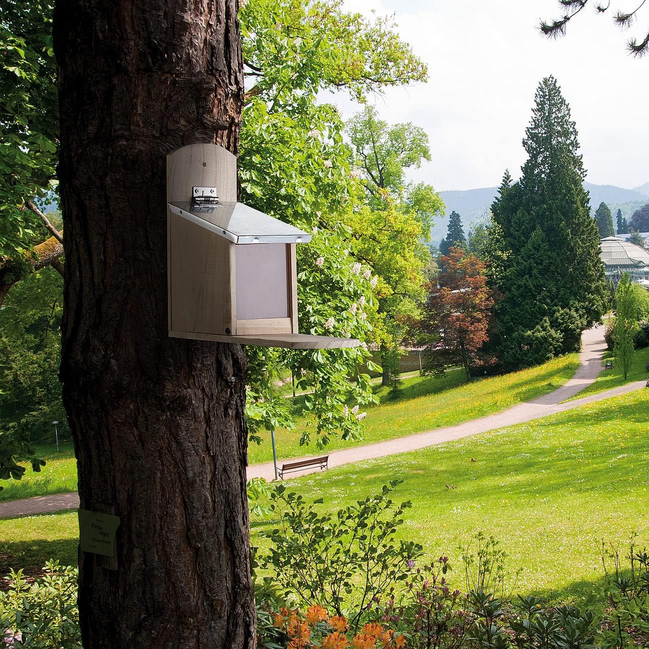 2er-Set Bausatz für Eichhörnchen-Futterstation