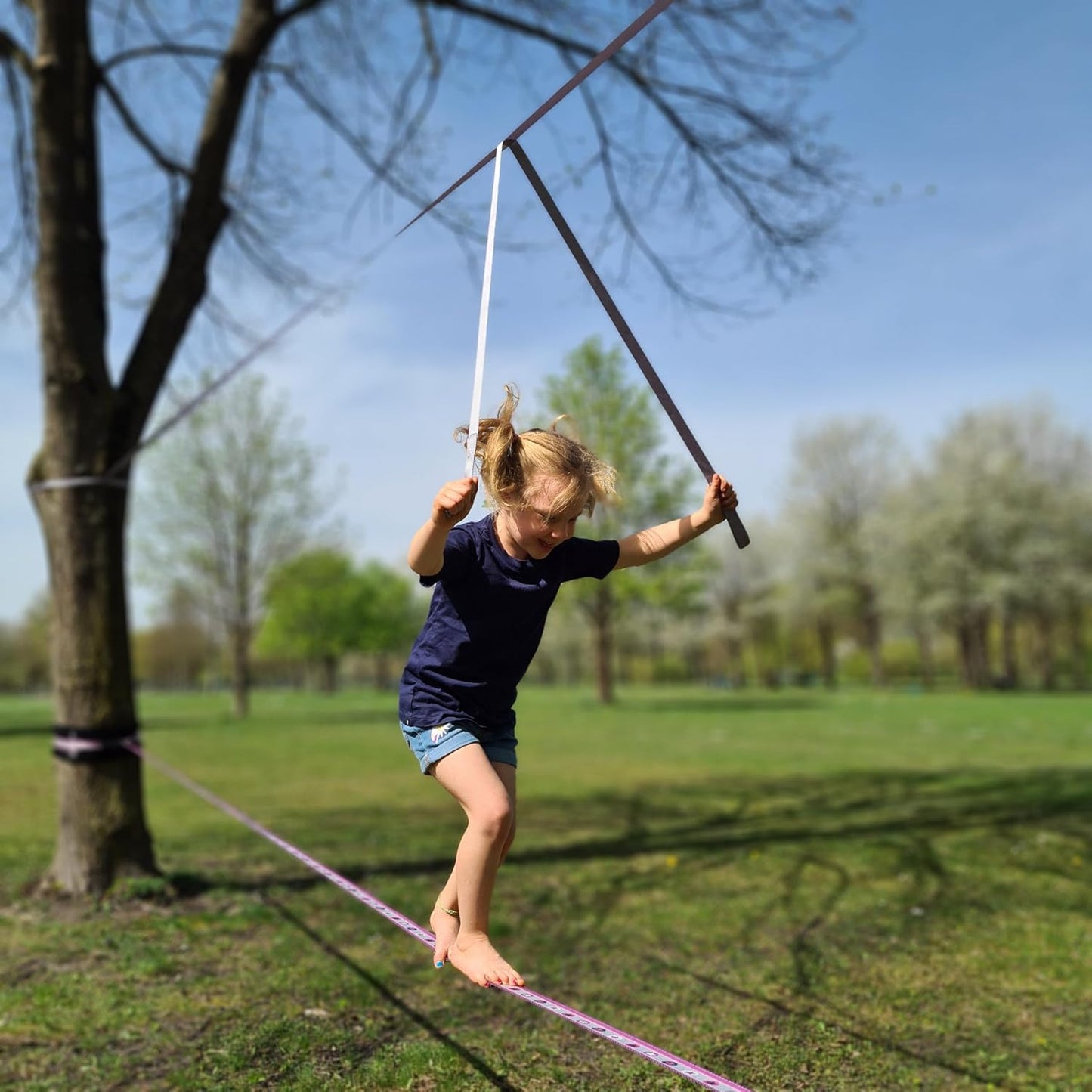 Slackline Komplettset, 2500.0 Zentimeter 984 inches