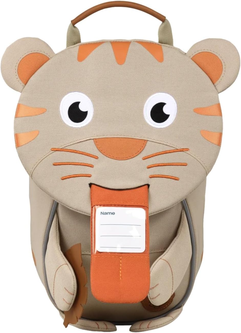 Kindergartenrucksack Kleiner Freund, Einheitsgrösse Pure Tiger - Beige
