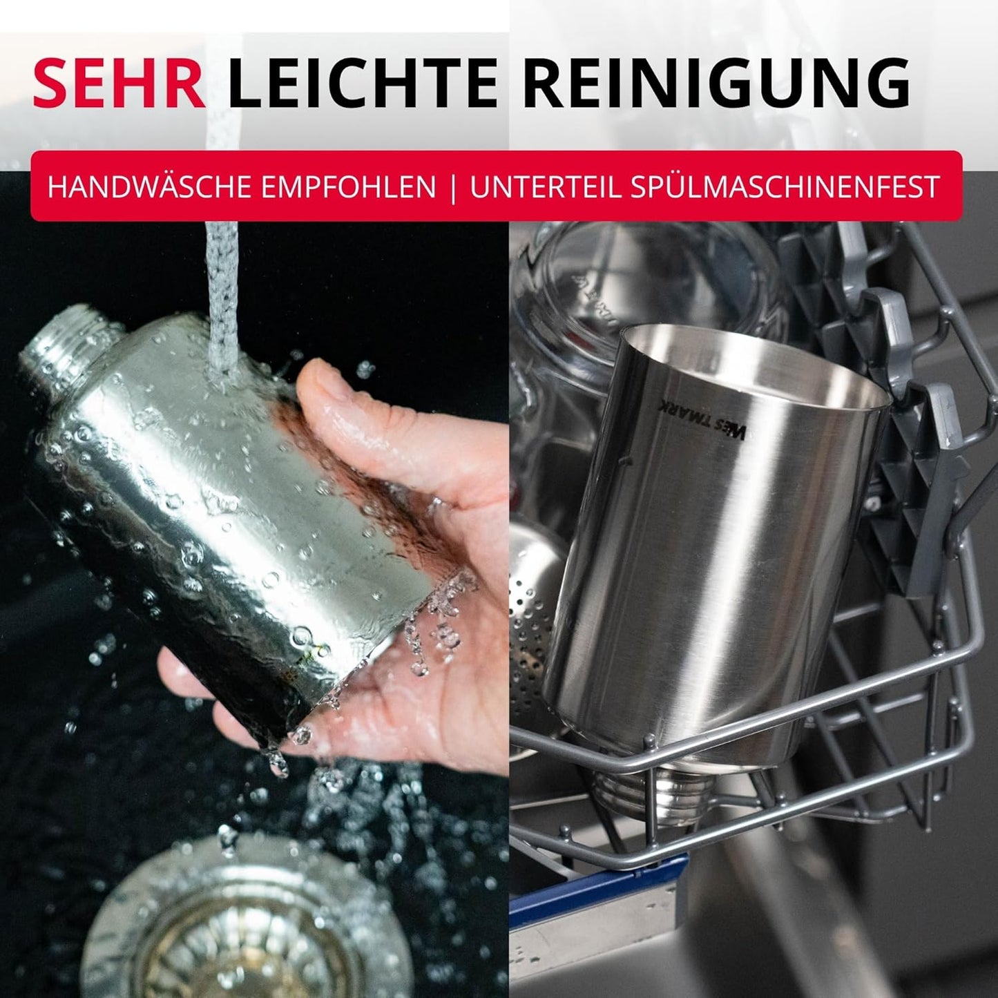 Gastro-Salzstreuer Alpha, 500 ml, Silber
