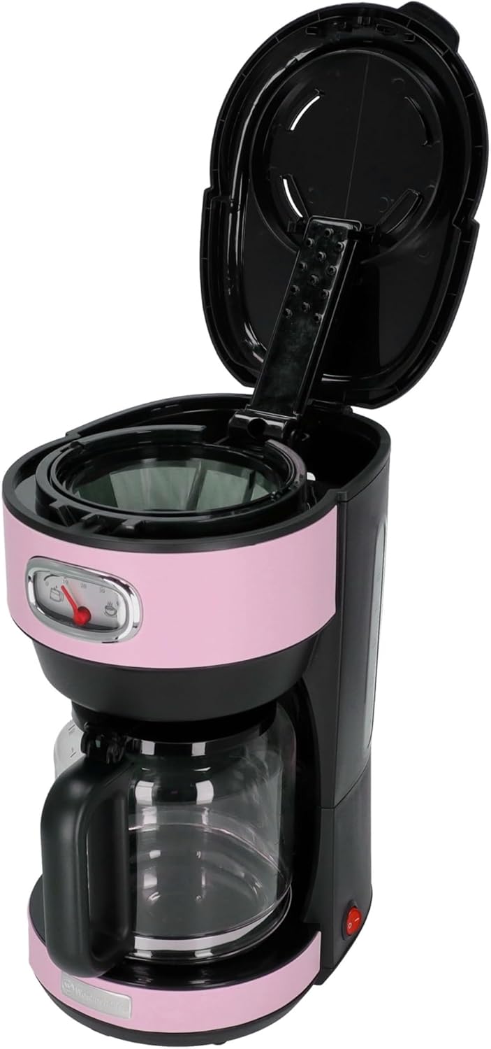 Retro-Kaffeemaschine, Pink