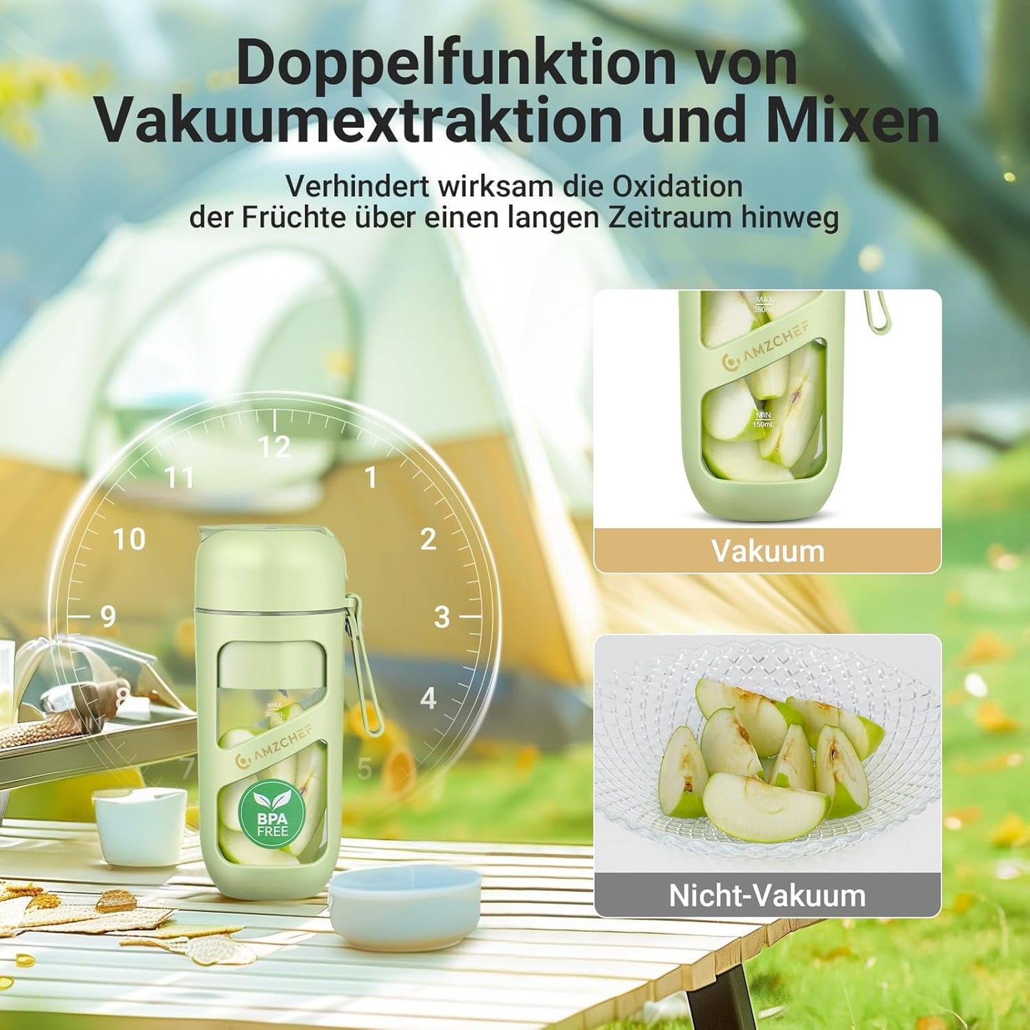 Smoothie Maker To Go, Hellgrün