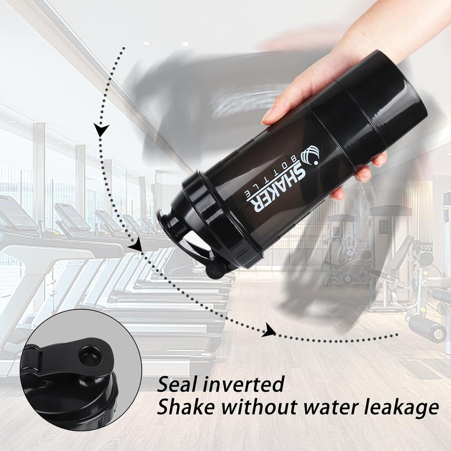 Protein-Shaker, Schwarz