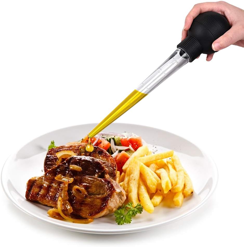 Küchenpipette mit Skalenpumpe und Bürste