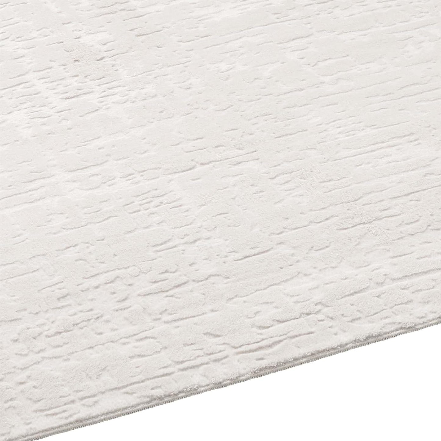 Rutschfeste Badematte, waschbar, Creme Vintage 120 x 170 cm (Rechteckig)