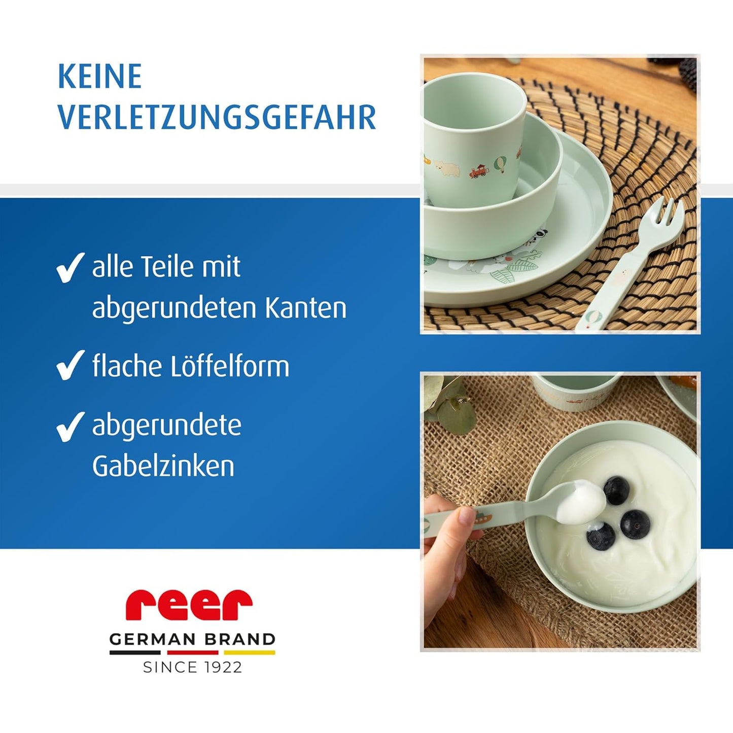 Kindergeschirr-Set (5-teilig, Little Explorer), Little Explorer