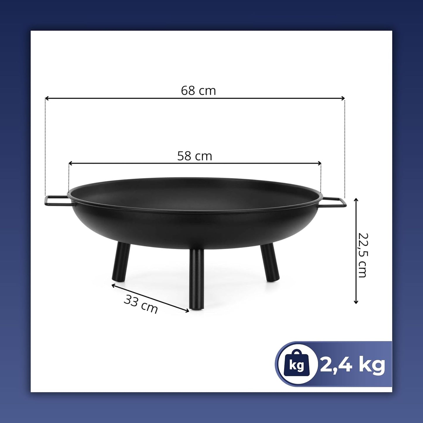 Feuerschale (58 cm)