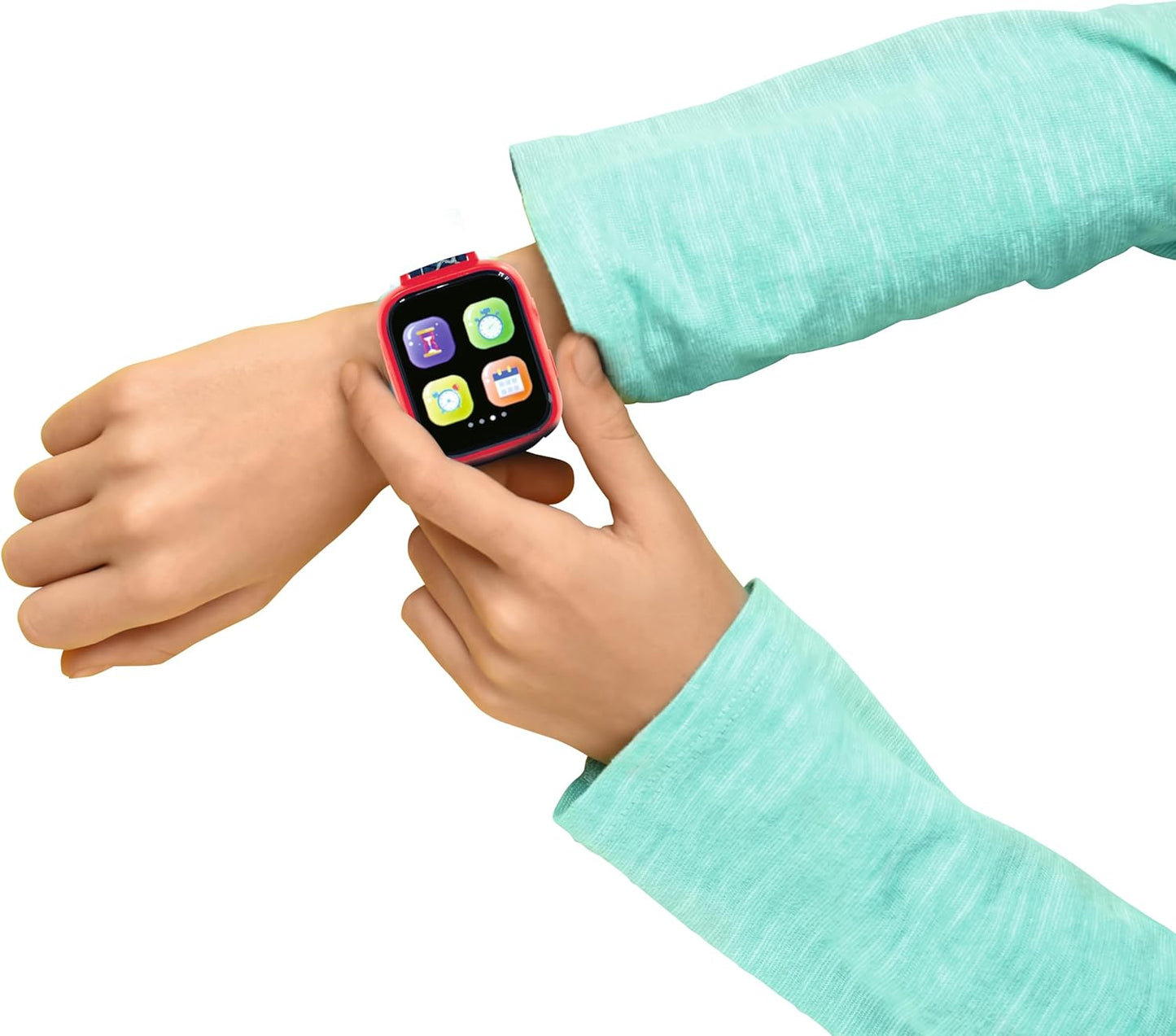 Selfie-Kamera-Uhr mit Touchscreen und 5 Spielen, Spider-Man