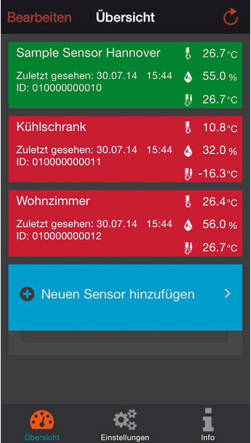 Wetterstation Haus-Überwachungs-System MA 10050