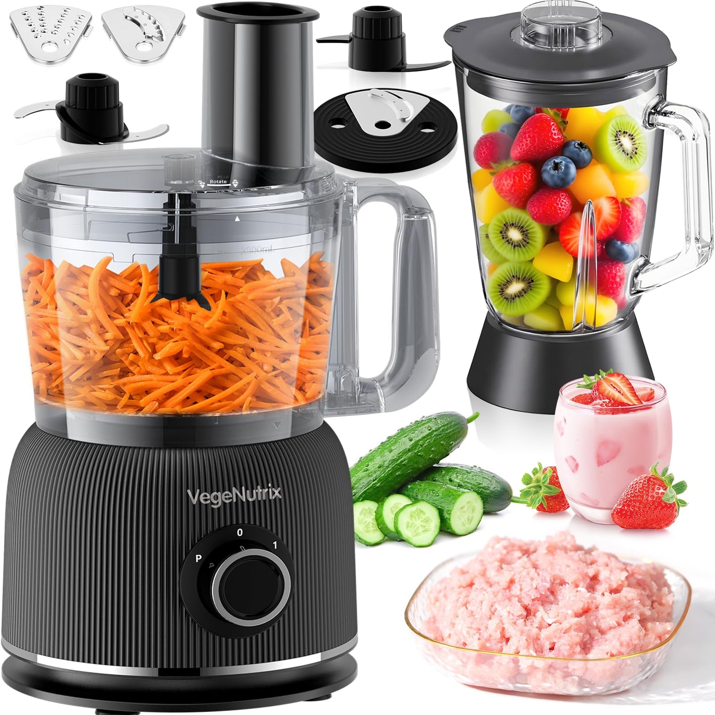 Küchenmaschine & Mixer Kombination