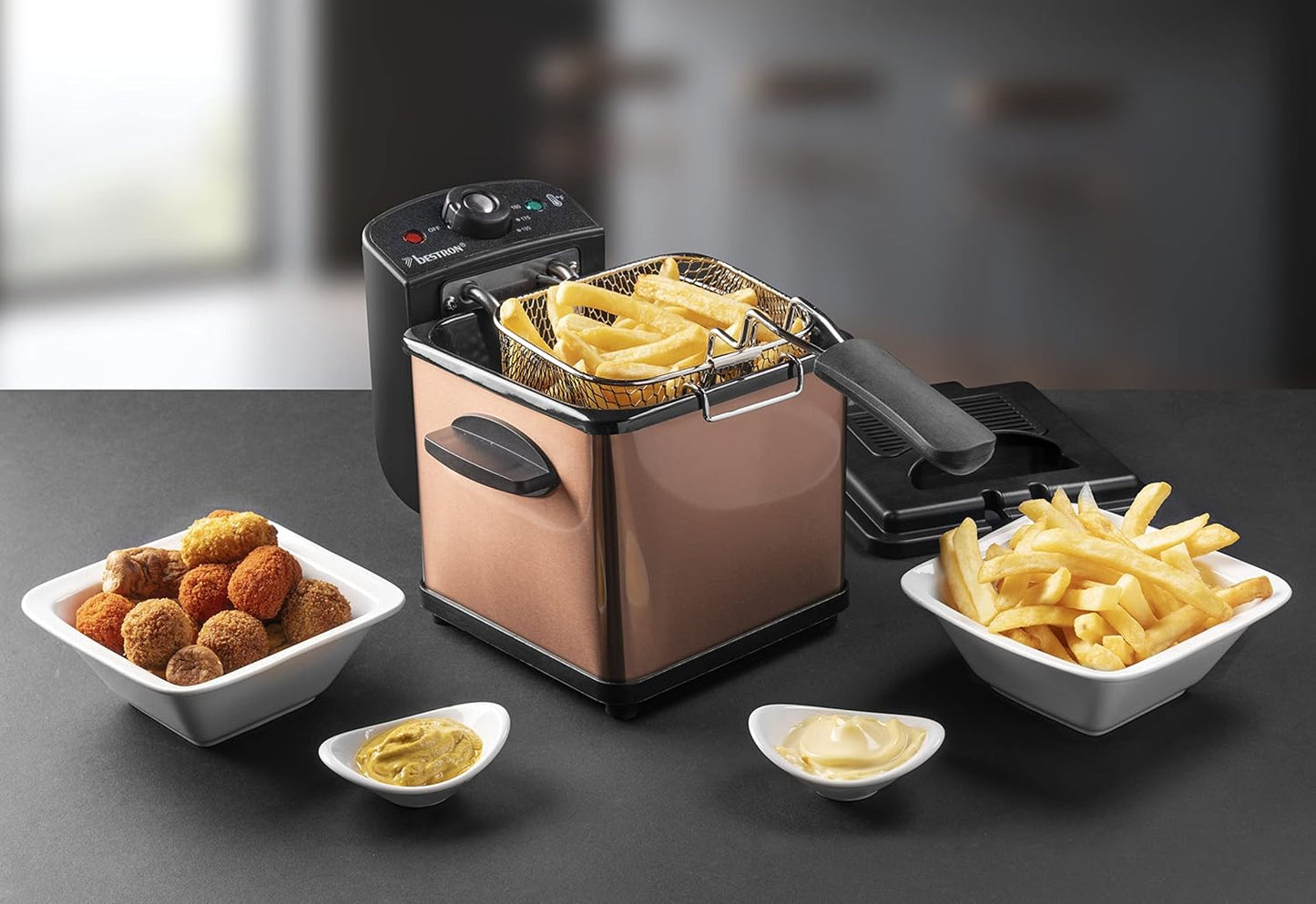 Best Fritteuse AF100CO, Kupfer