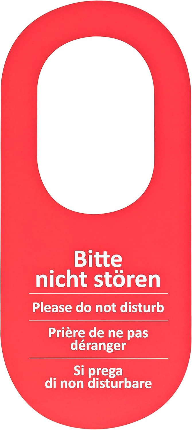 100 Stück Türschild Hotel Bitte nicht stören - Zimmer aufräumen