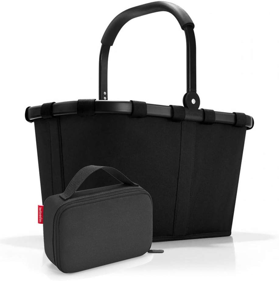 Set Carrybag+Thermocase Reisetasche, Frame Black + Black