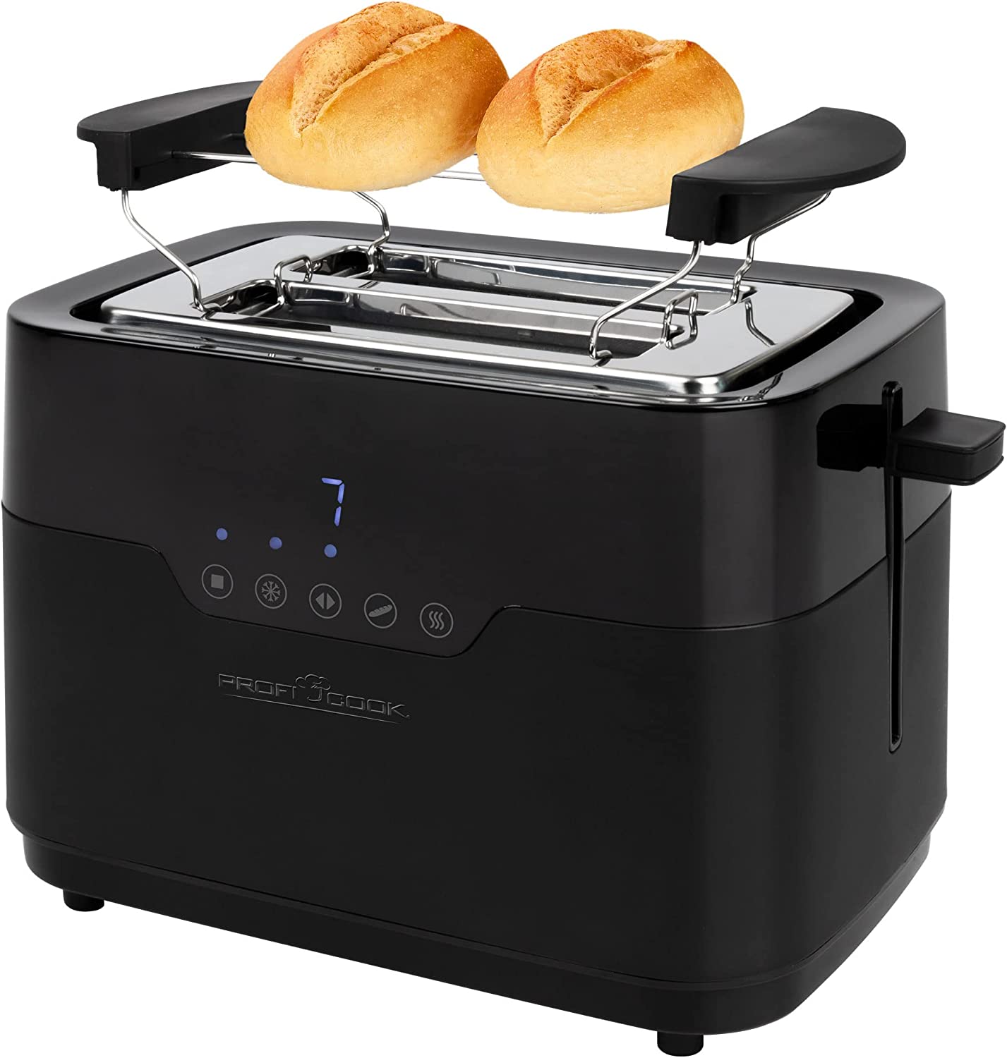 PC-TA 1244, Toaster, Schwarz