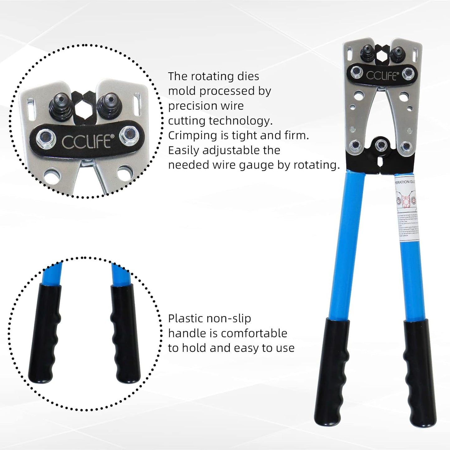 Crimpzange AWG 10-0
