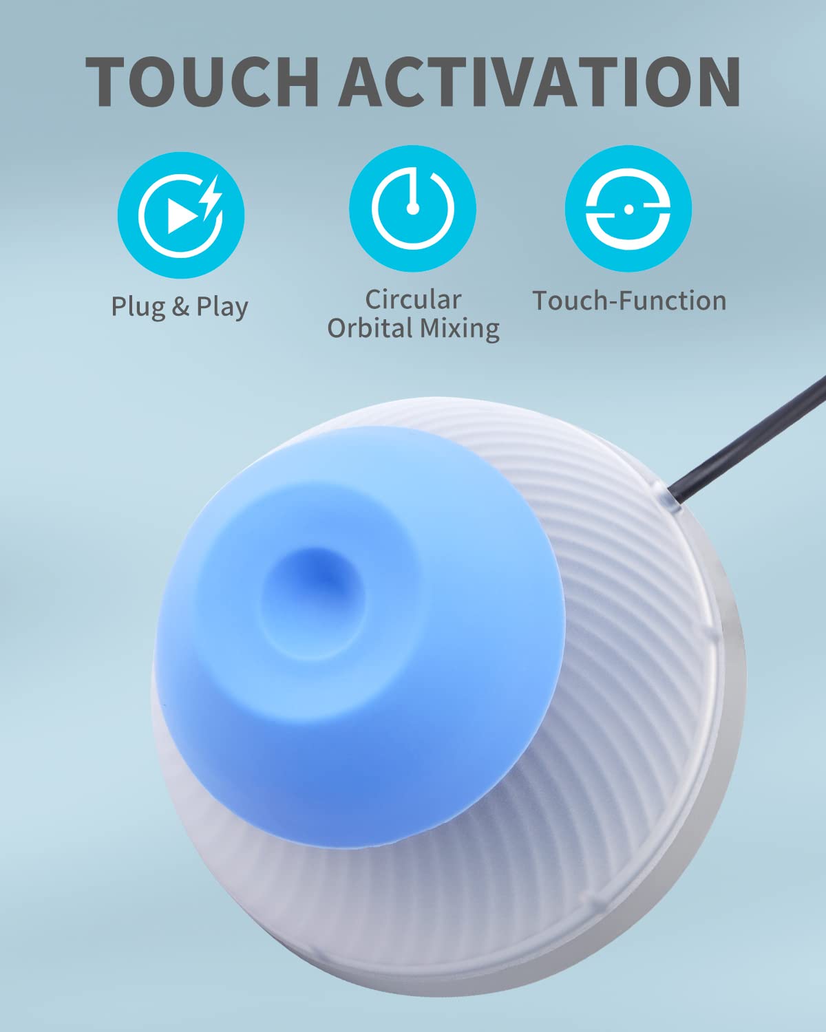 Mini Vortex Mixer, Blau