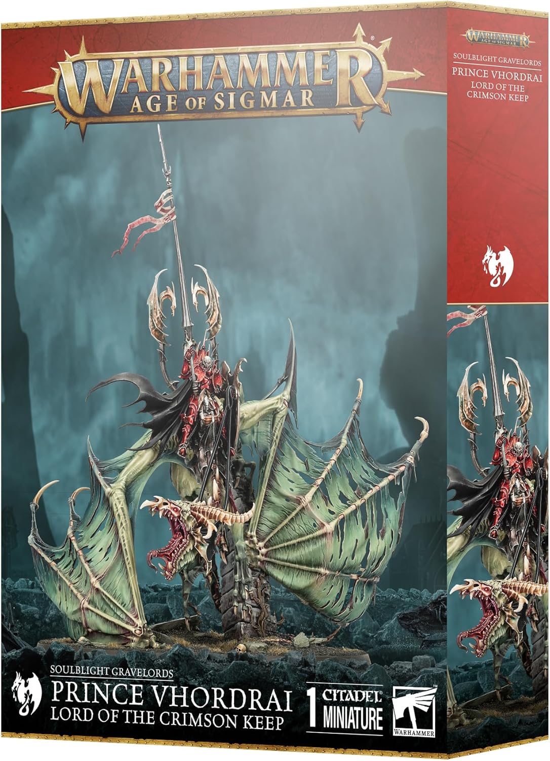 Soulblight Gravelords: Prinz Vhordrai Modell