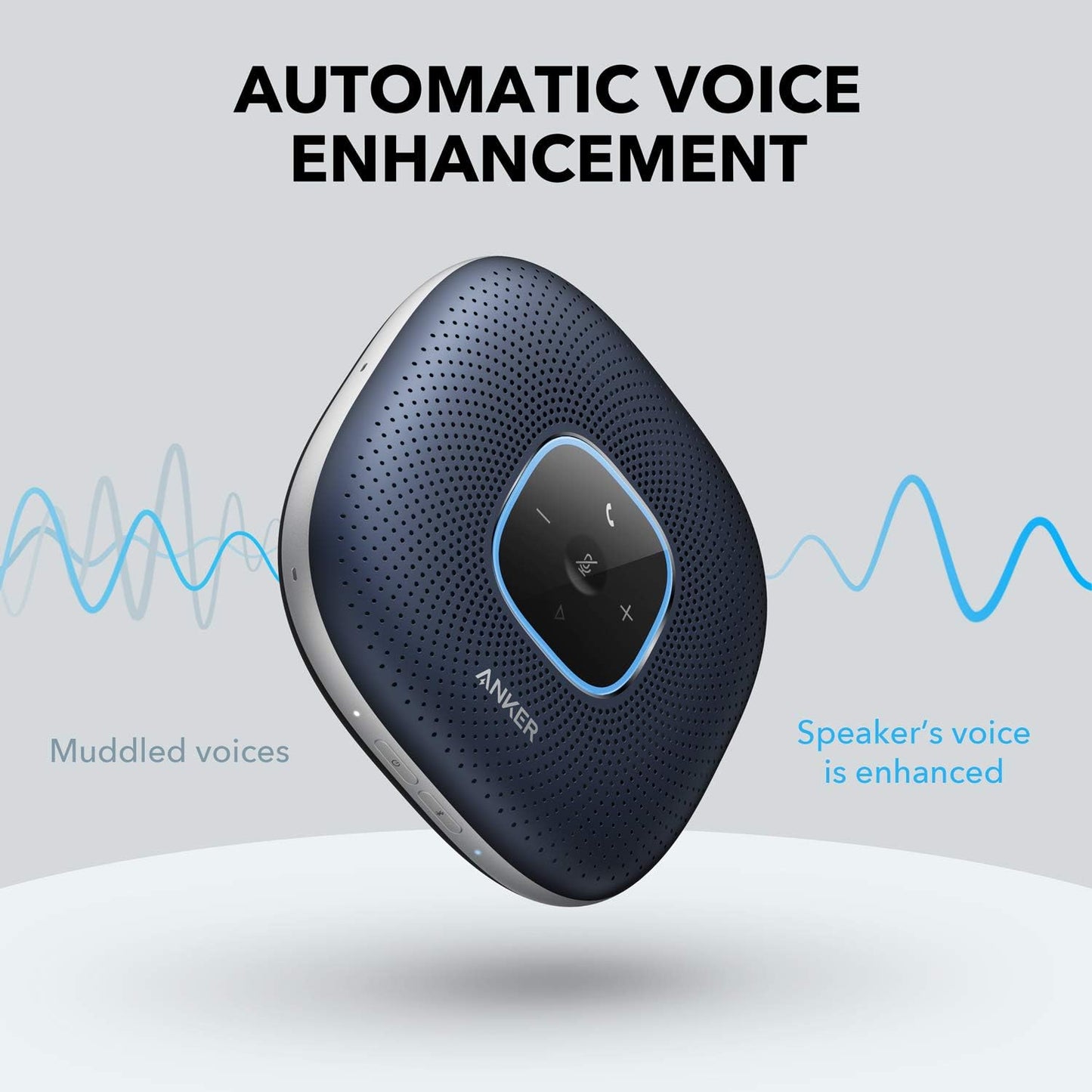 PowerConf Bluetooth Konferenzlautsprecher, Blau