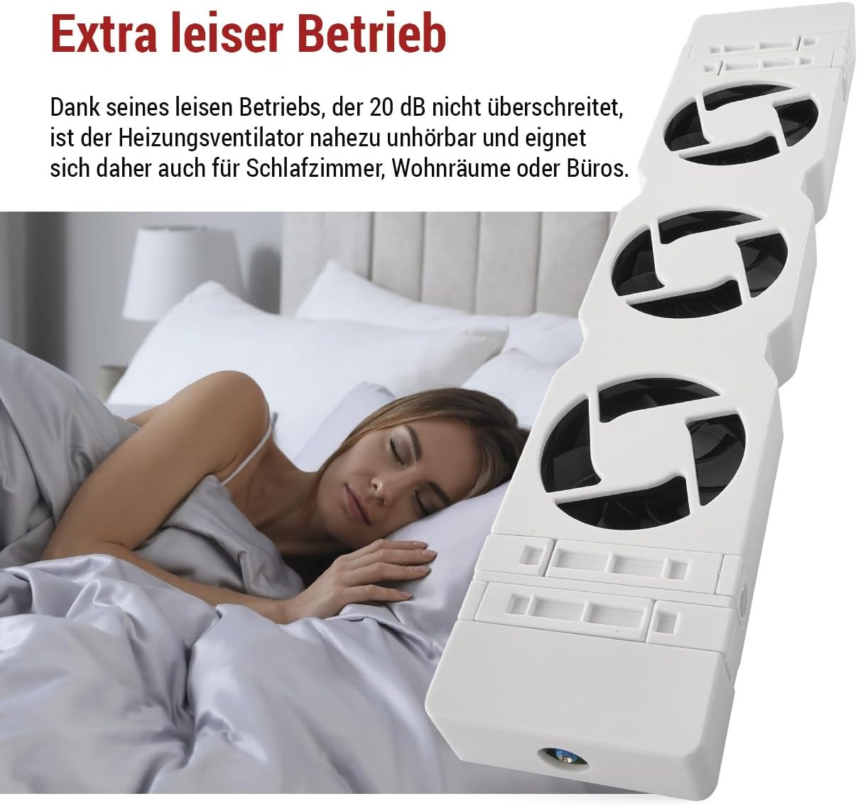 Heizkörperventilator Mono weiss, Starterset MONO