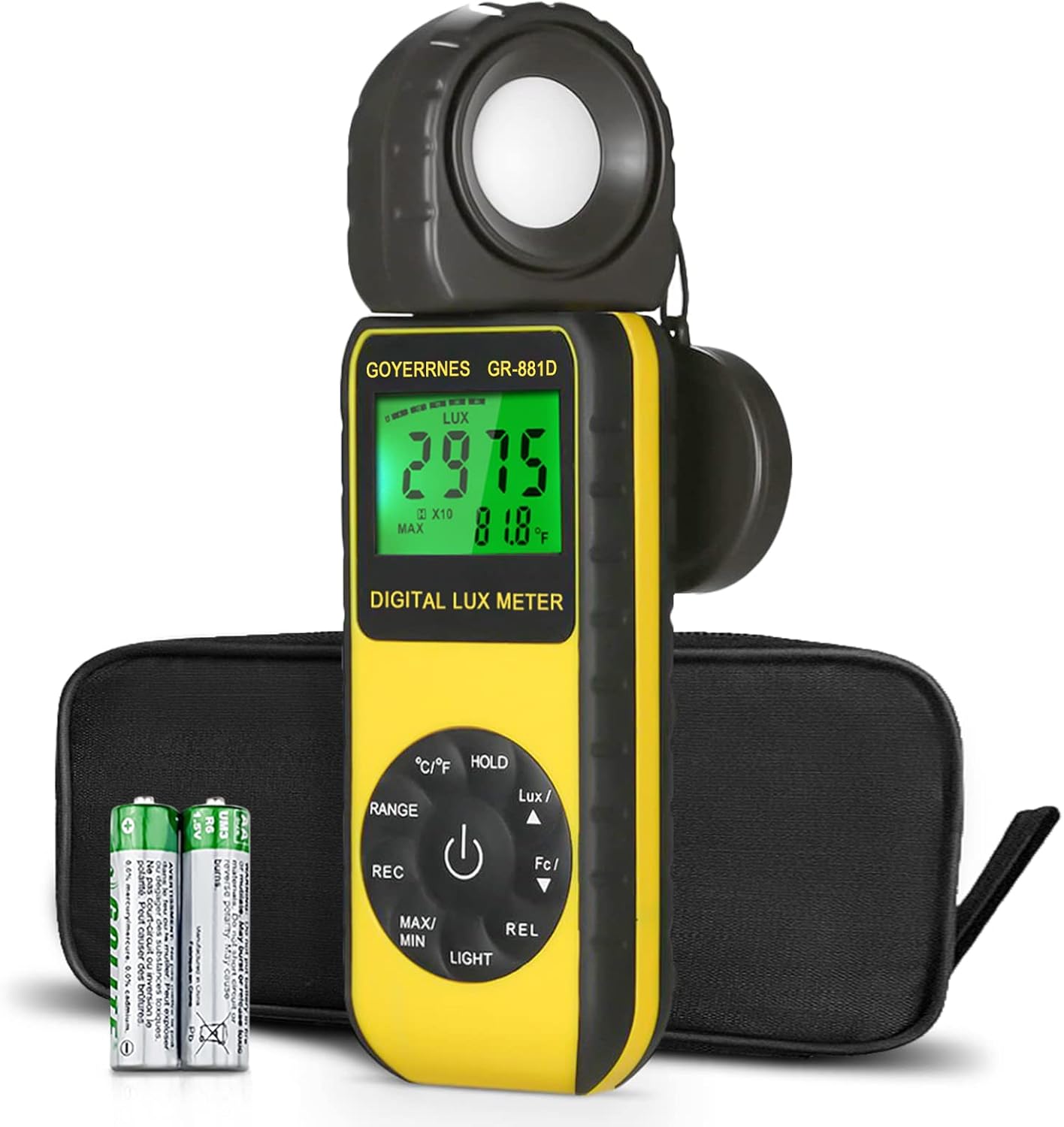 Digitales Luxmeter GR-881D