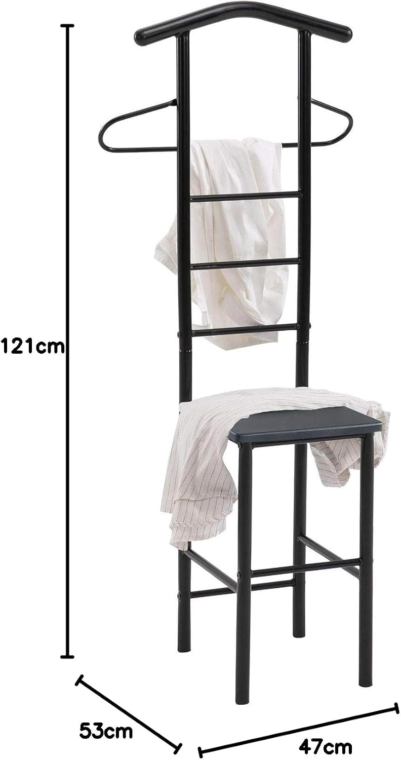 2 x Herrendiener Jivo, Schwarz/Schwarz