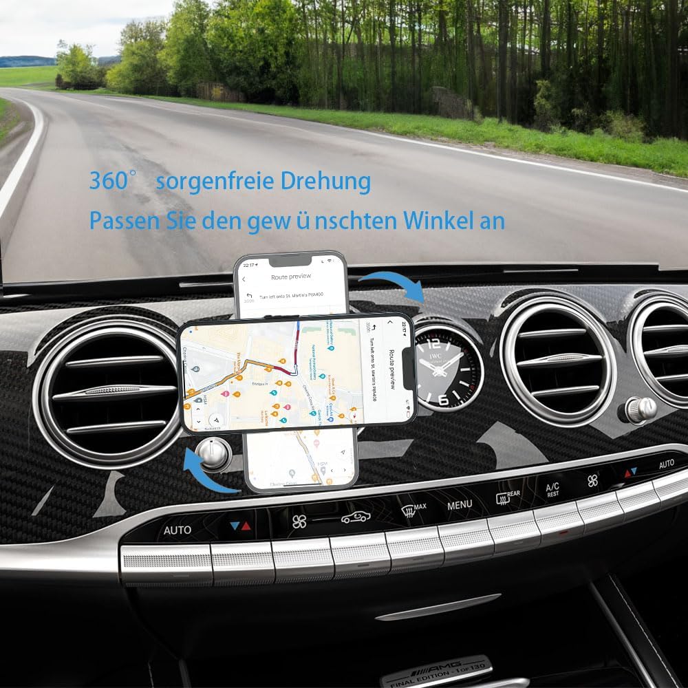 Universal Handyhalterung für Auto-Lüftungssysteme