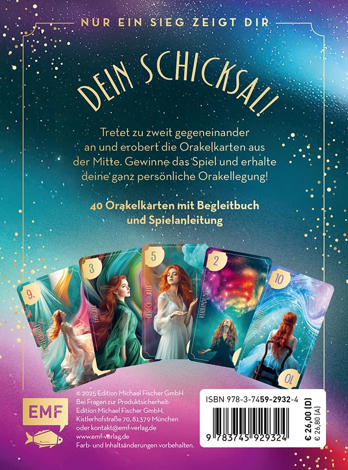 Orakelkarten-Set Lumaris, Taschenbuch
