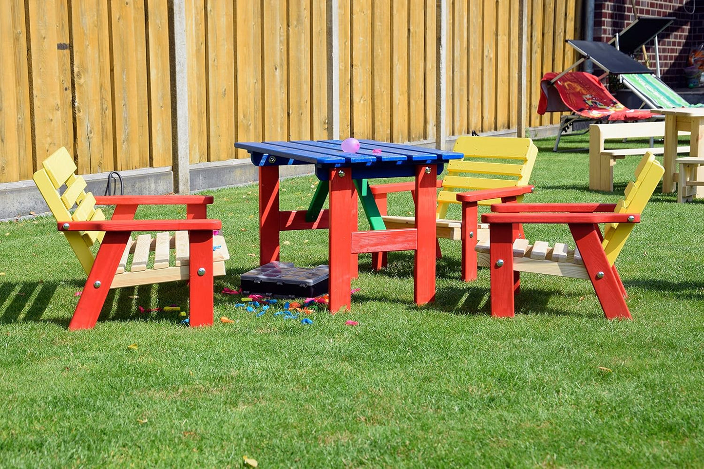 Kindersitzgruppe Picknickgarnitur