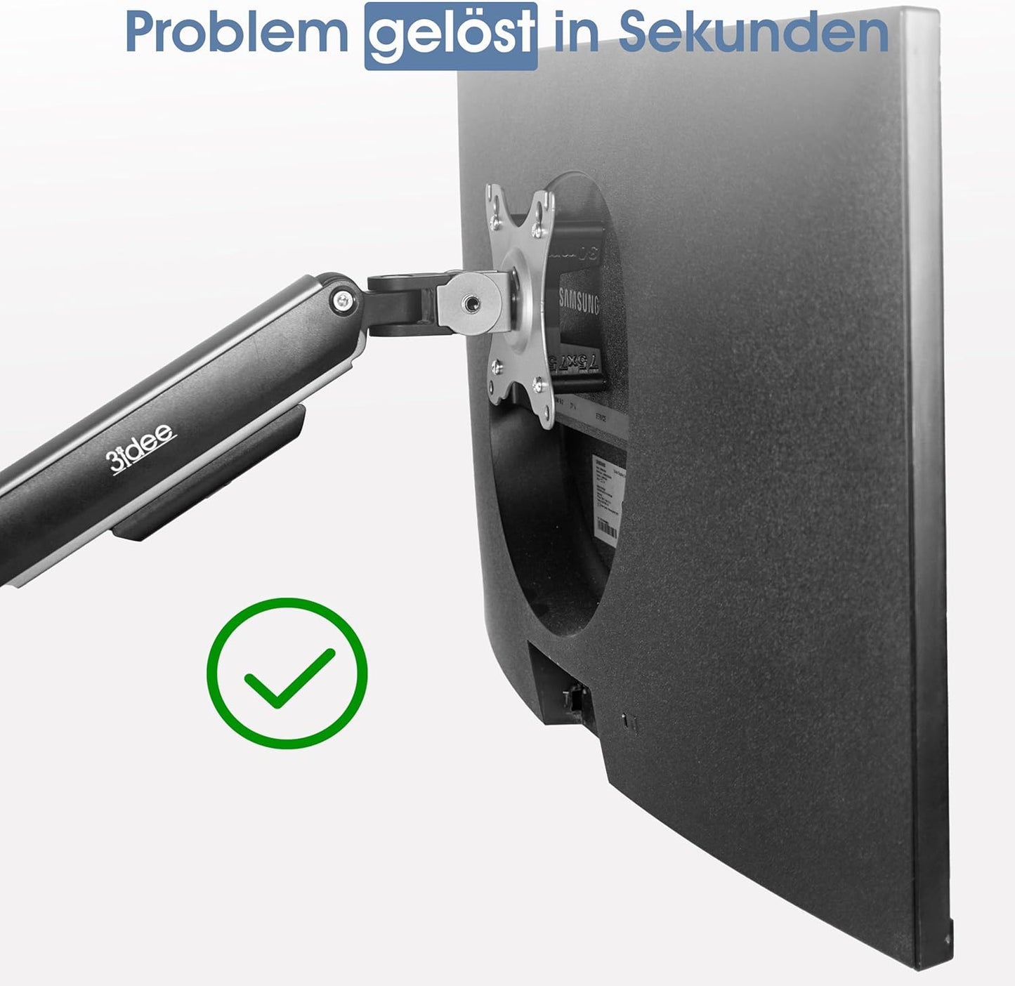 Monitor-Halterung, 75x75mm