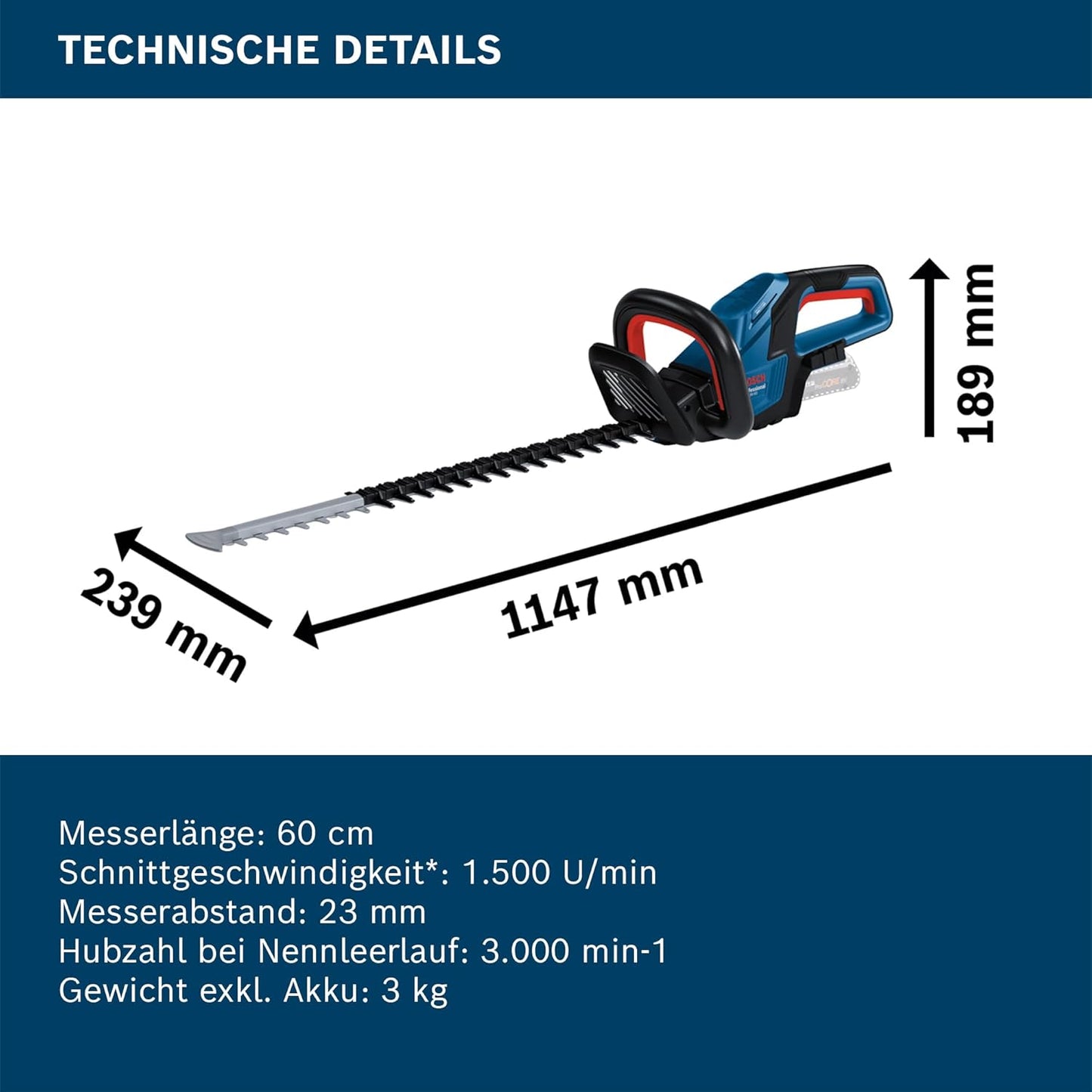 GHE 18V-60 Professional, Single