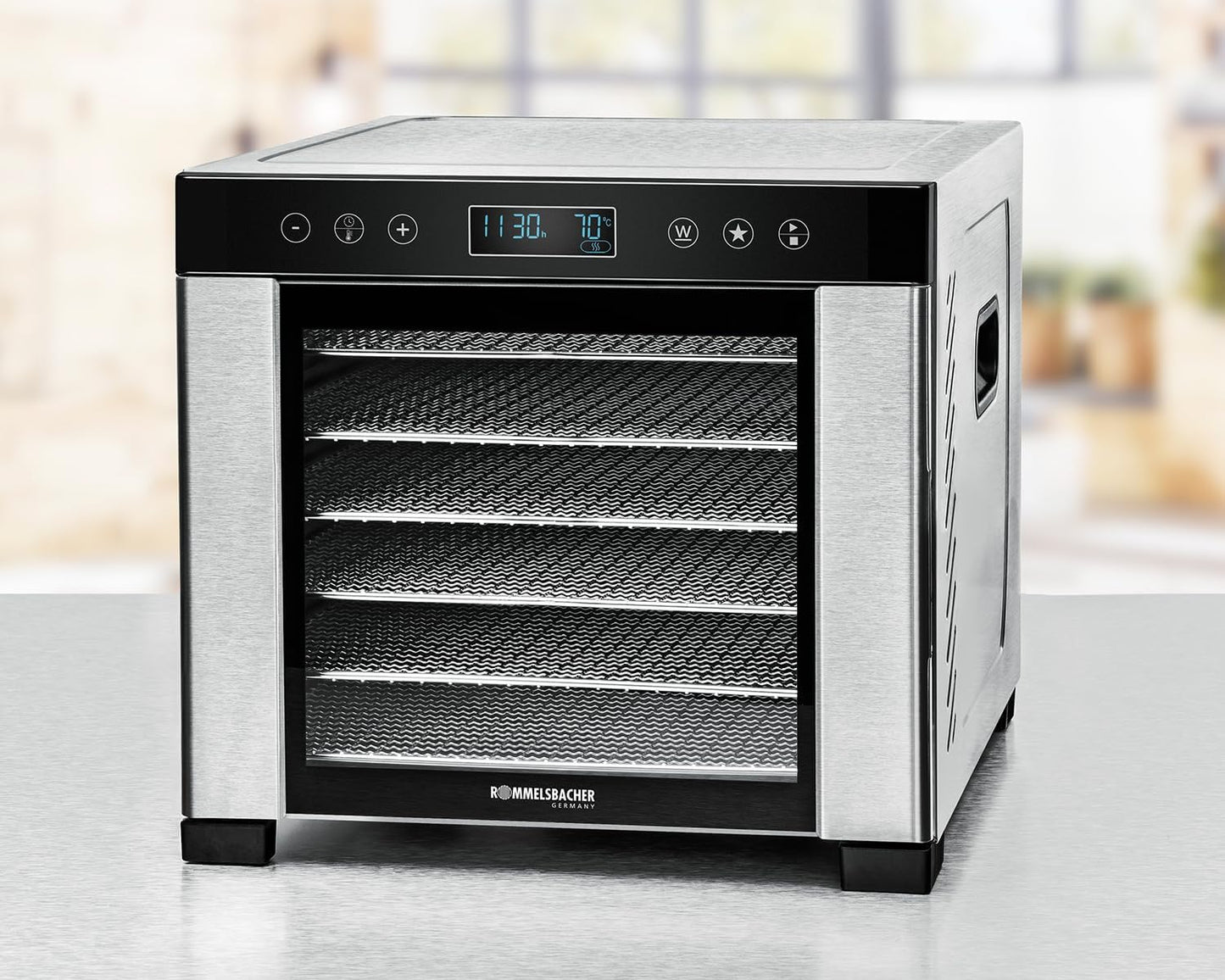 Dörrautomat DA 950 mit 6 Tabletts, DA 950, 0,6 m² Dörrfläche_neue Elektronik