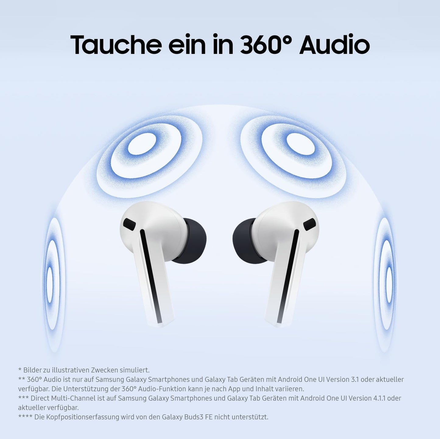 Galaxy Buds3 FE, Gray Buds3 FE inkl. Case