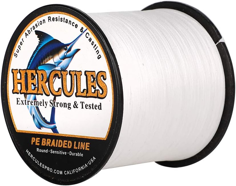 Super Cast, Weiss 40lb/ 0.32mm/ 1000m (1094yds)