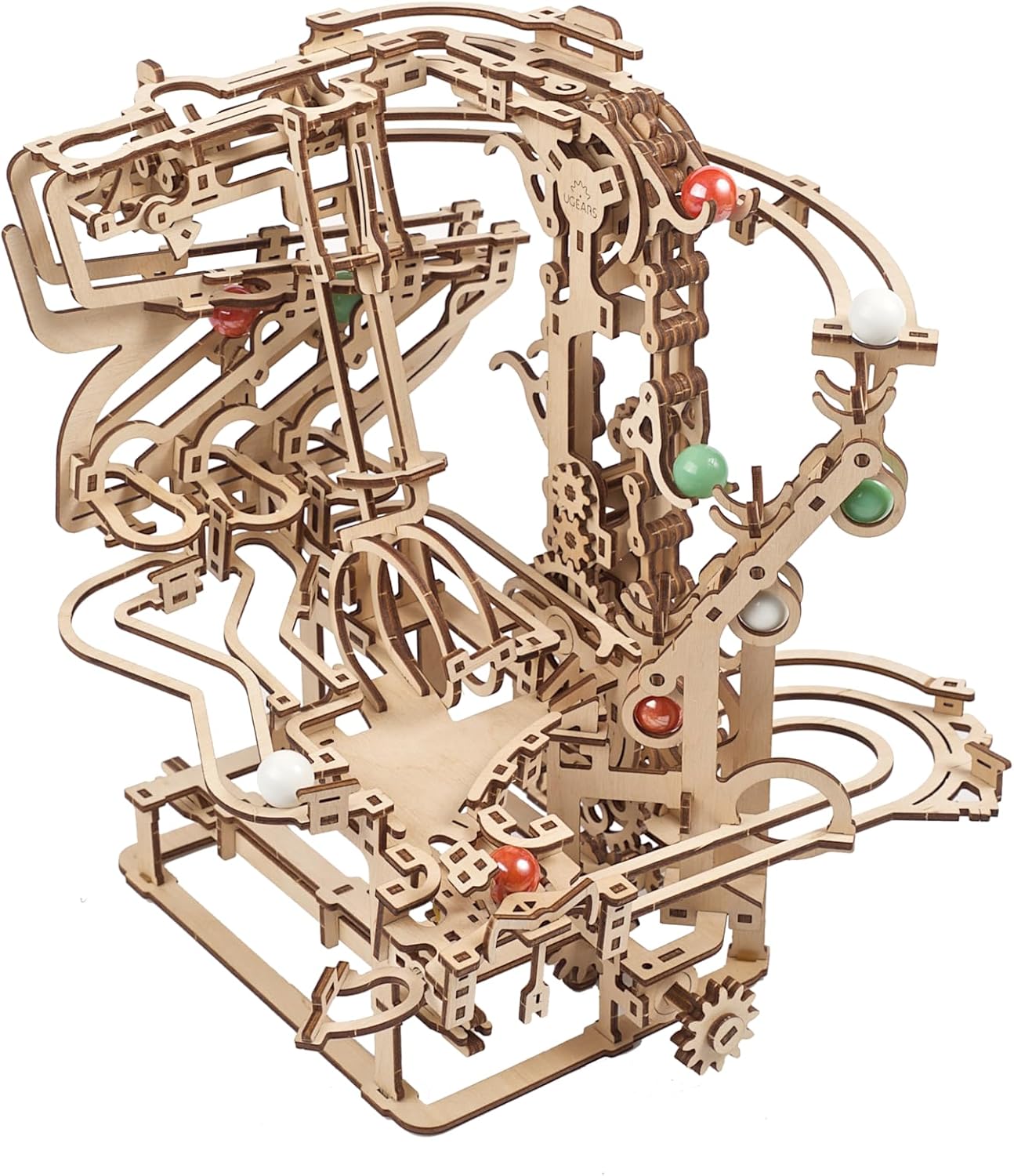 Murmel-Kettenbahn 3D Puzzle, Marble Run Chain Hoist