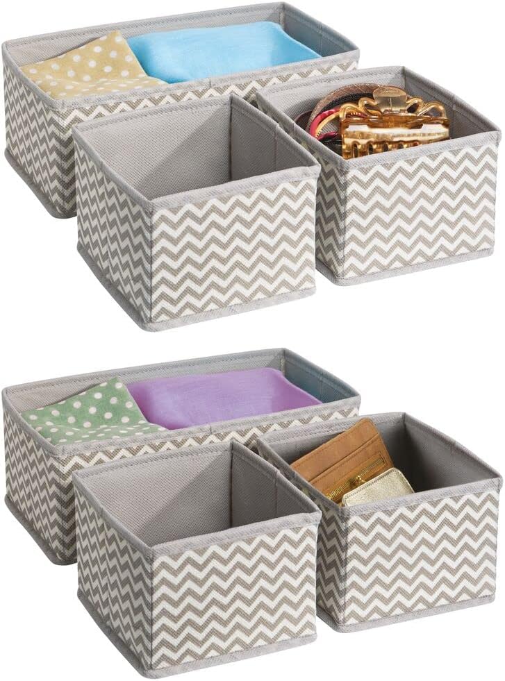 6er-Set Stoffbox für Schrank oder Schublade