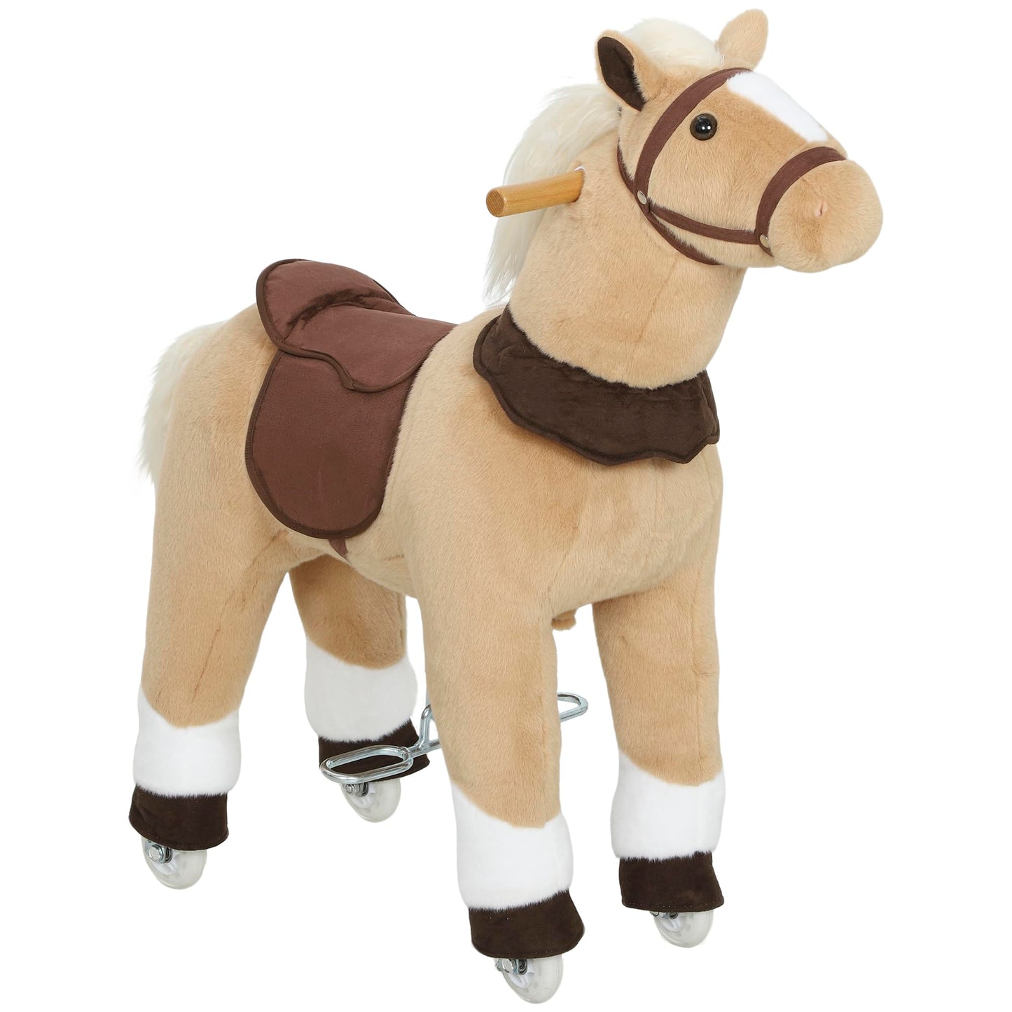 Reitpferd PP-Baumwolle, Polyester Braun