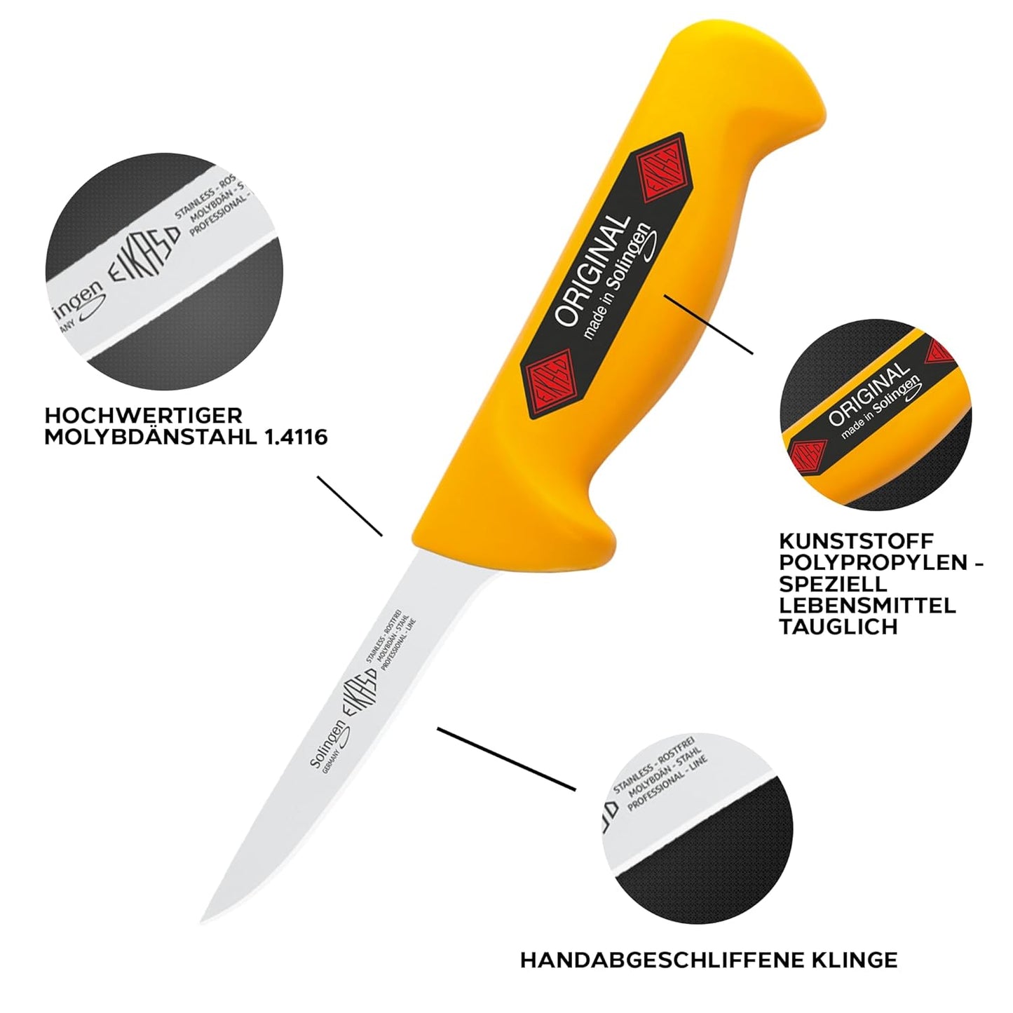 Ausbeinmesser, 10 cm mittel