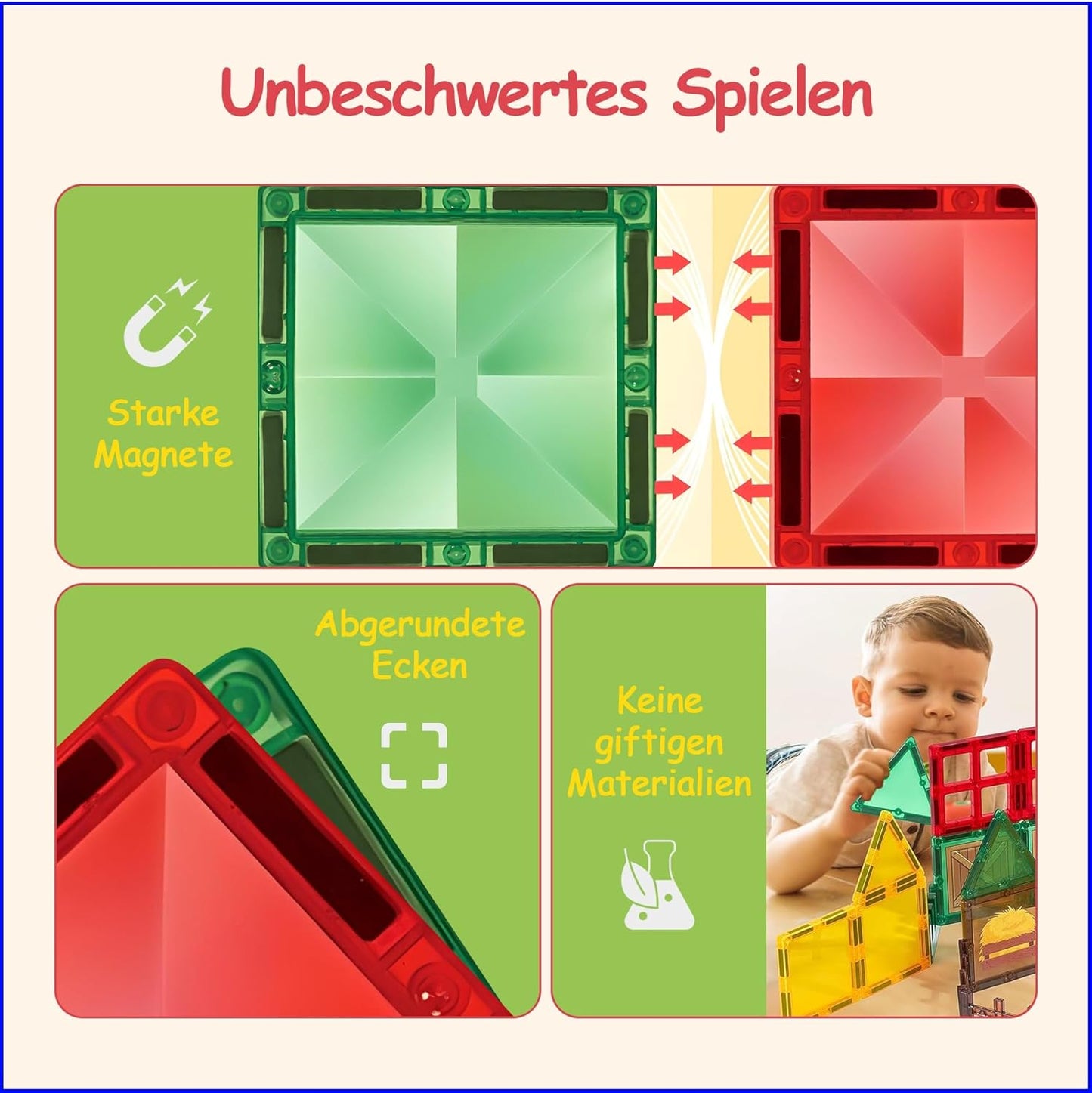 Magnetische Bausteine Farm, Farm