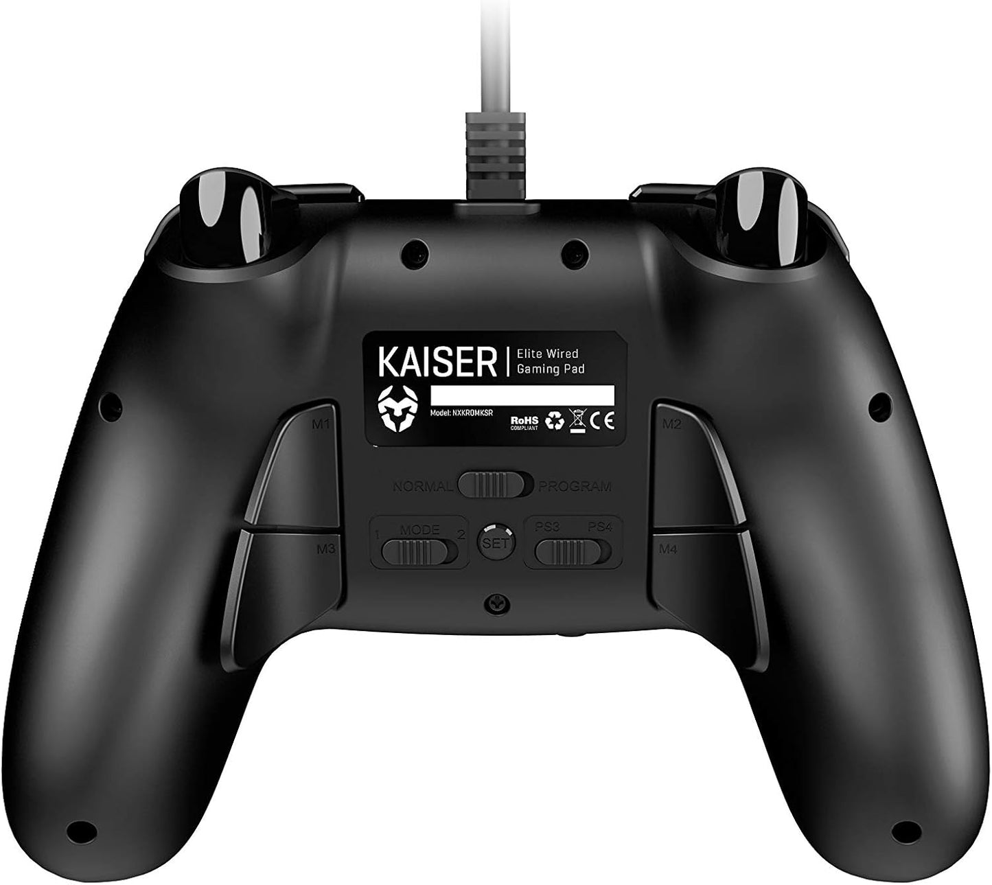 KAISER Kabelgebundenes Gamepad für PC, PS3, PS4, Kaiser