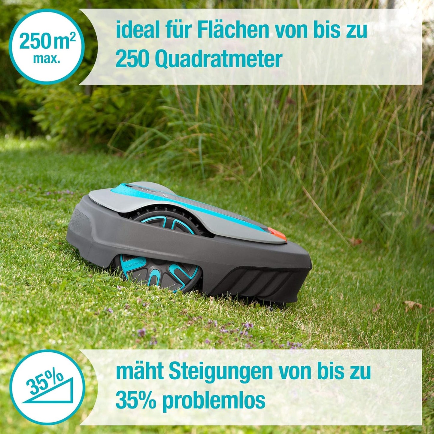 Sileno City 250, Mähroboter (250m2), bis 250 m²