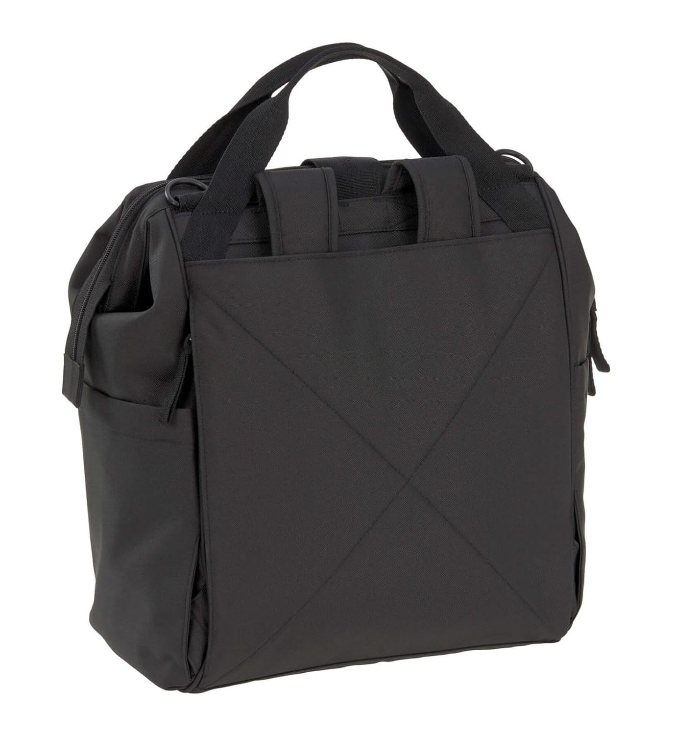 Baby Wickelrucksack Goldie Up mit Wickelzubehör & Unterlage, Schwarz