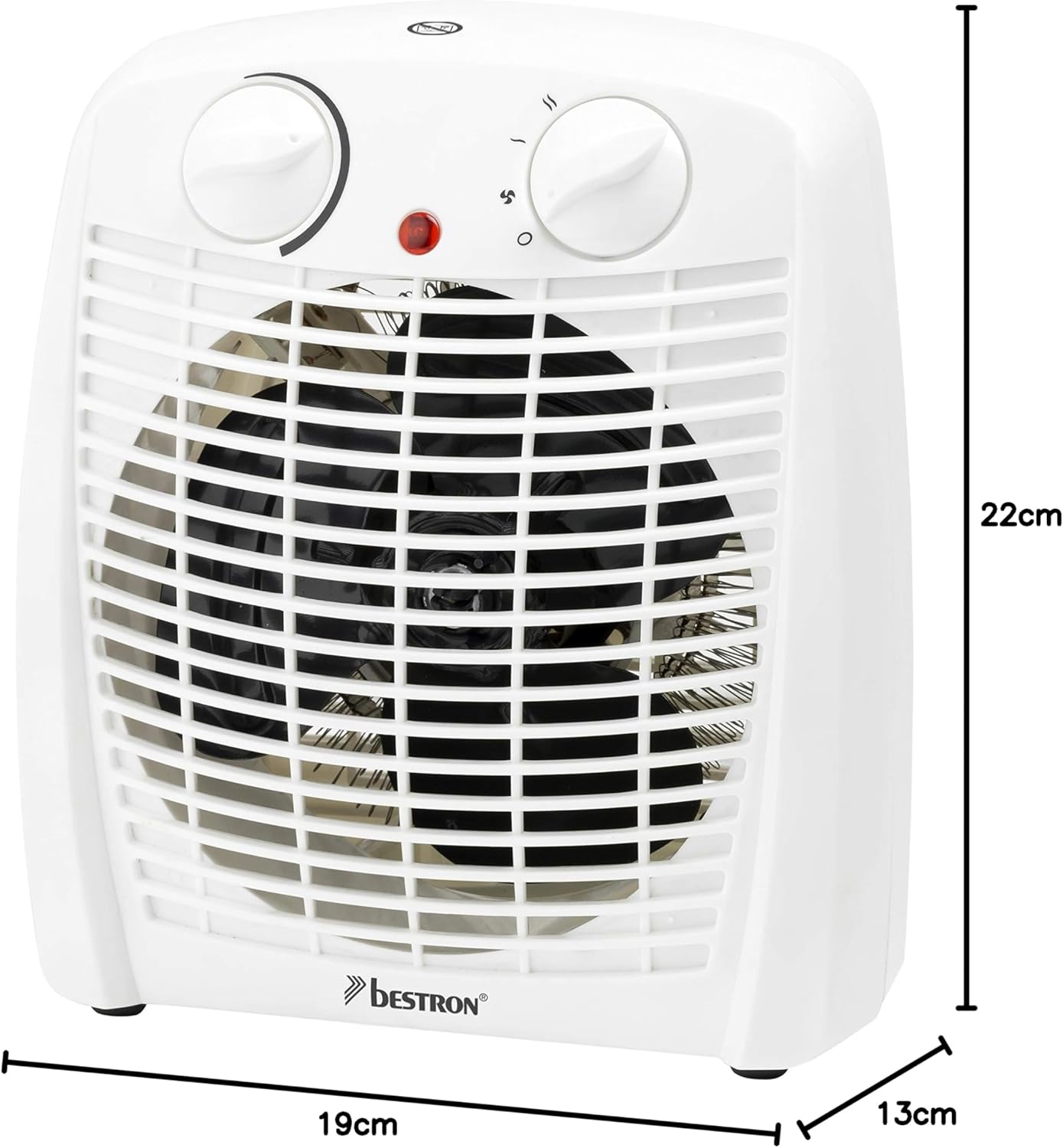Heizlüfter AFH211W, Weiss